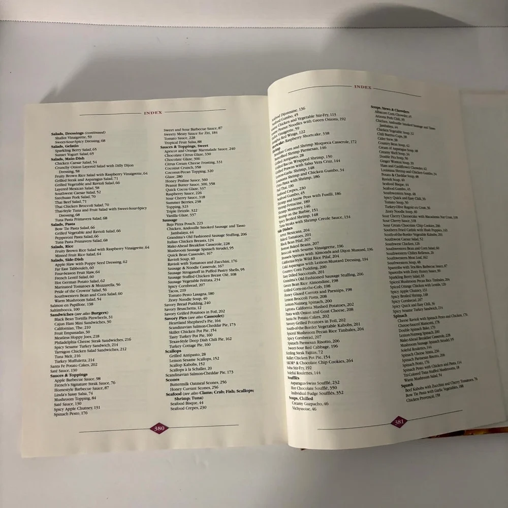 America's Favorite Brand Name Recipes Cookbook 1997 Hardcover Publications Int'l